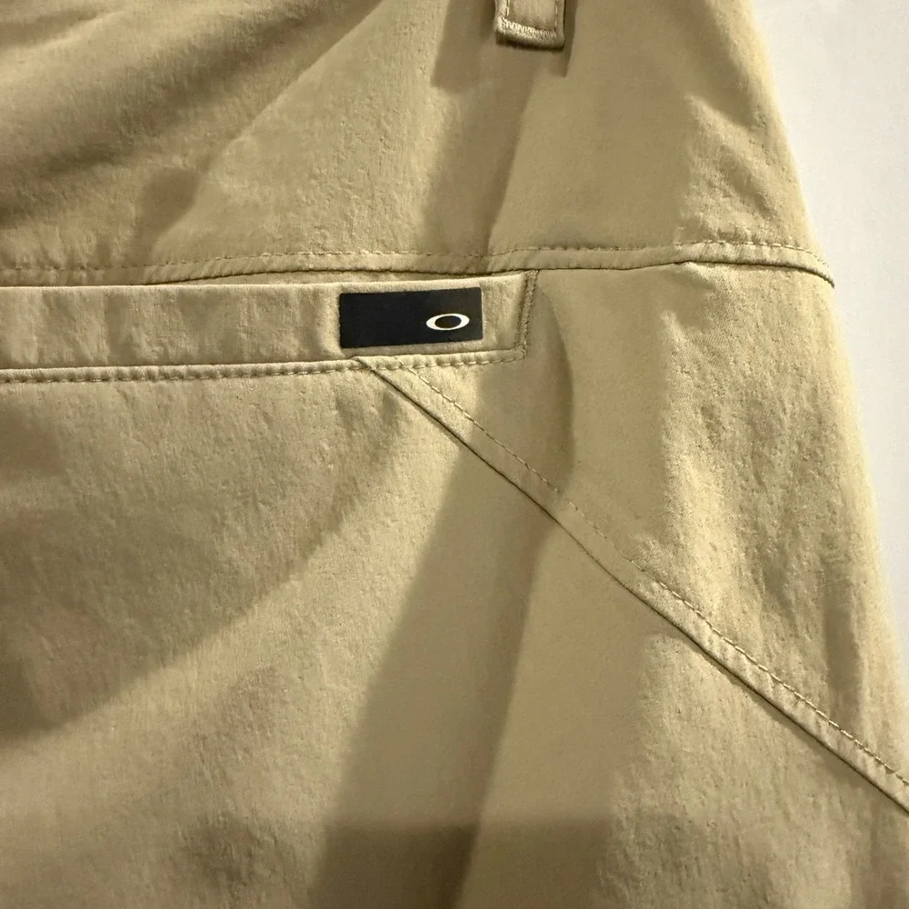 Oakley Golf Pants Khaki Performance‎ Straight Leg Mens 36x32